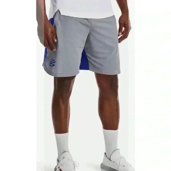 Under Armour Curry Undrtd Splash Shorts Grey shorts sz XL NWOT - Picture 1 of 6